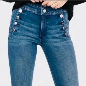 Express Sailor Stretch Ankle Jean Leggings Super High Rise